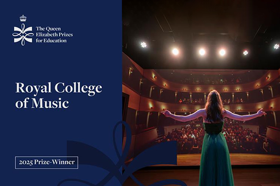 image for news story: Royal College of Music’s Centre for Performance Science awarded Queen Elizabeth Prize for Education for pioneering research and its impact on society